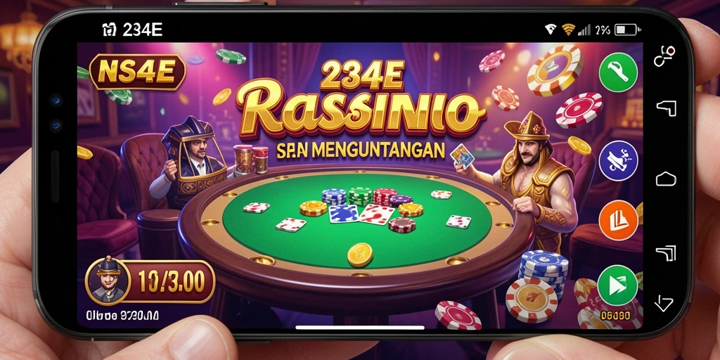 Tampilan gameplay Kasino yang menarik dan menegangkan.
