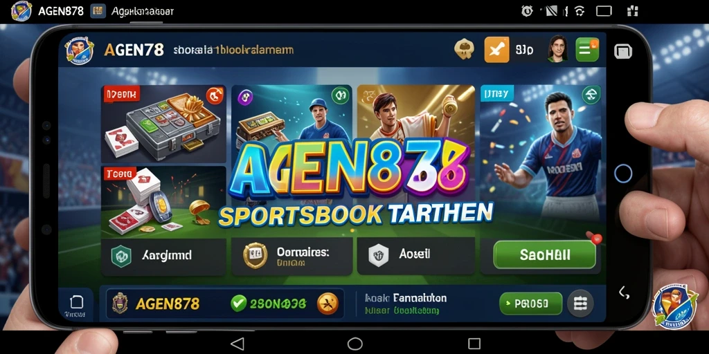 Tampilan AGEN878 yang menarik saat bermain Sportsbook.