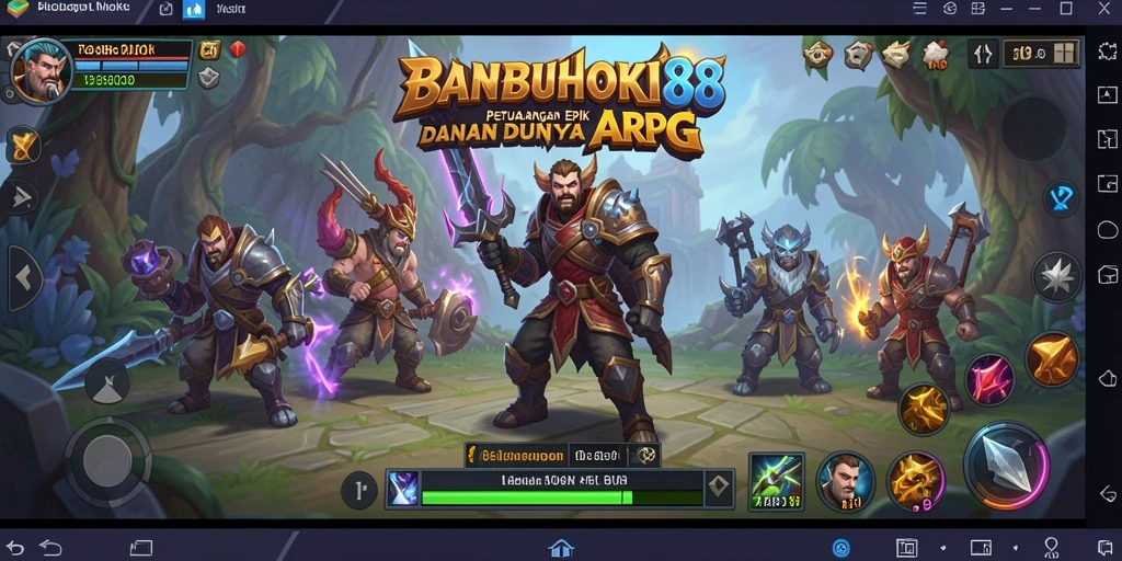 Gameplay seru BANBUHOKI88 dengan pertarungan dinamis.