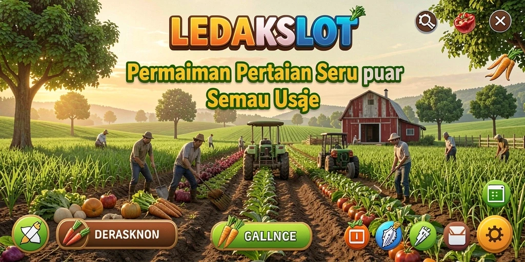 Tampilan gameplay LEDAKSLOT yang menarik dan interaktif.