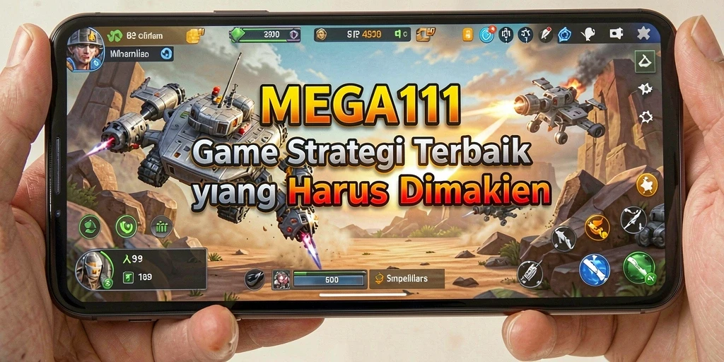 Screenshots menunjukkan aksi pertempuran strategis yang mendebarkan.