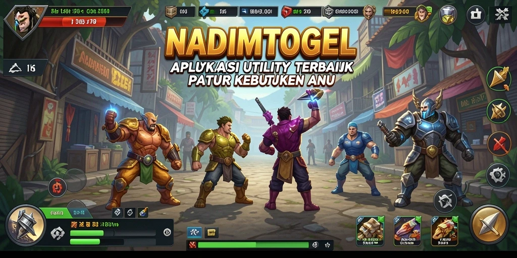 Screenshot NADIMTOGEL menampilkan antarmuka pengguna yang intuitif dan fungsional.