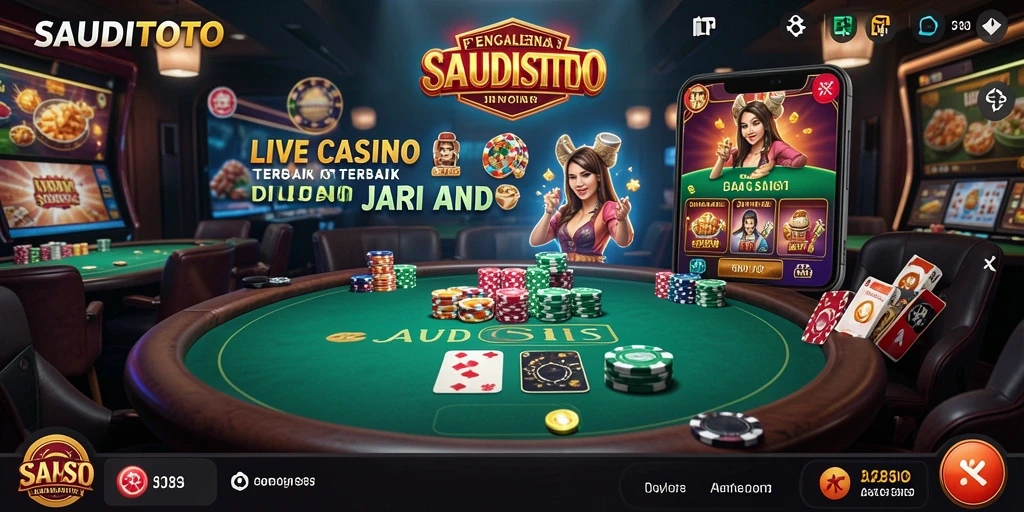 Tampilan menarik dalam permainan Live Casino SAUDITOTO yang mengasyikkan.