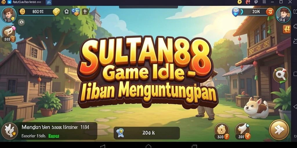 Tampilan menarik dengan gameplay Idle yang memikat di SULTAN88.