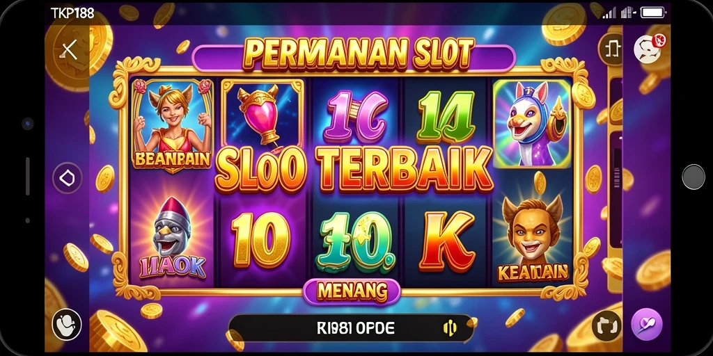 Tampilan menawan dari gameplay TKP188 dengan tema slot yang beragam.