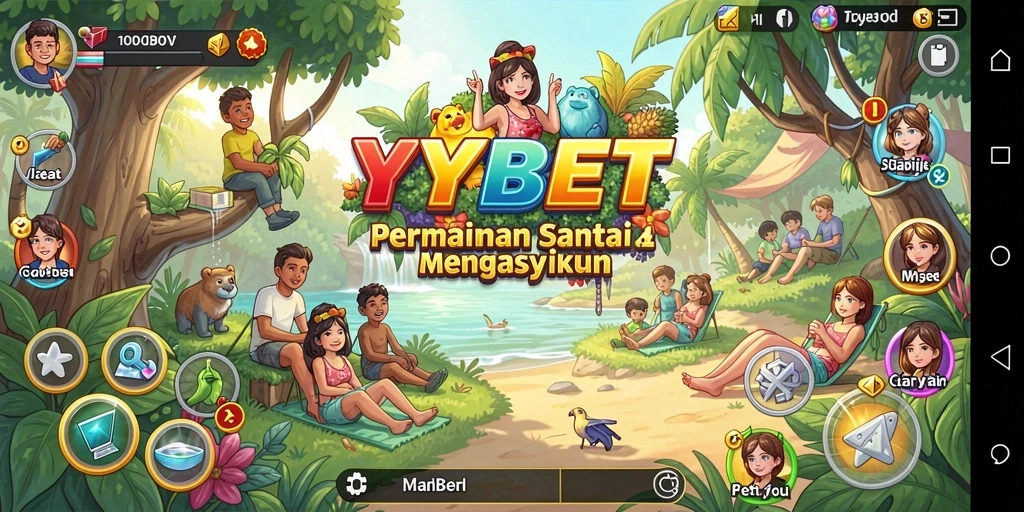 Tampilan gameplay YYBET yang menarik dan penuh warna.