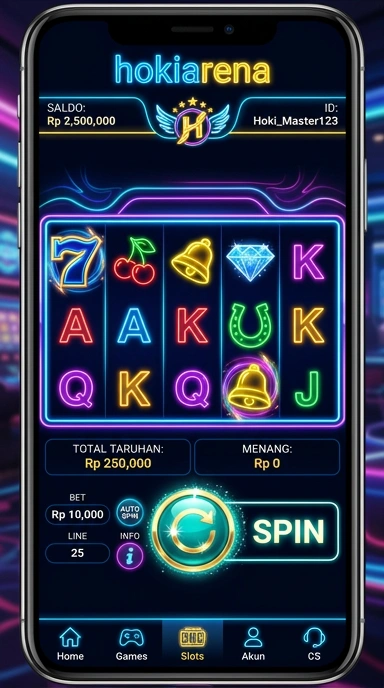 Screenshot kategori aplikasi lengkap di Hokiarena untuk memudahkan pencarian.